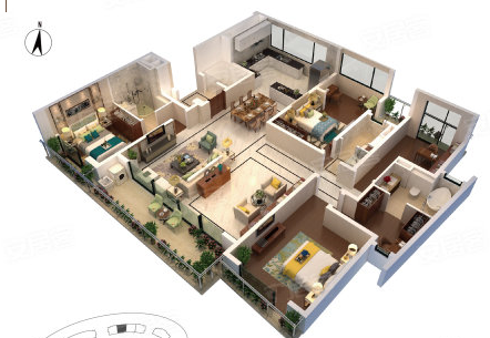 特殊户型户型图