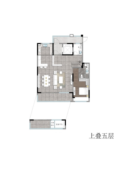 上叠珺峯户型图