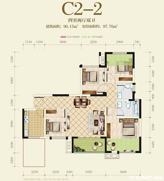 C2-2户型图