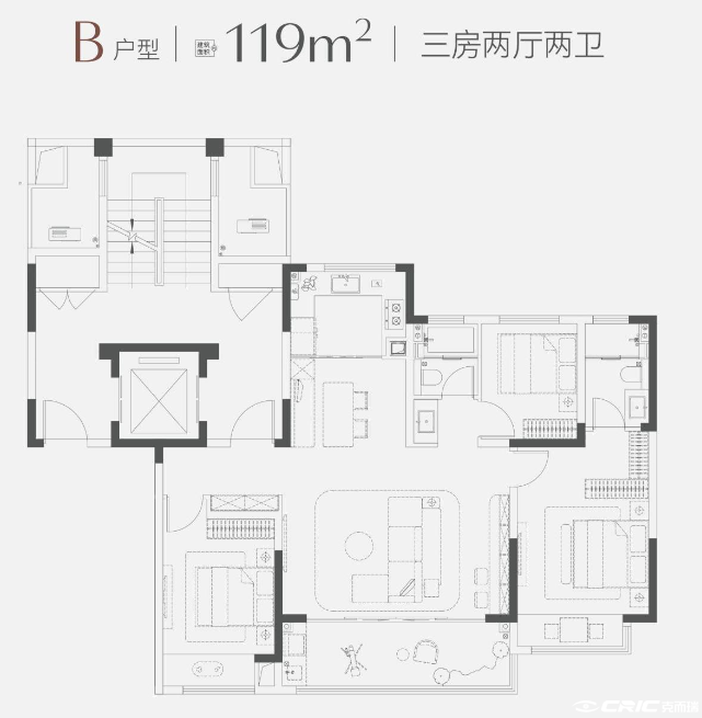 B户型图